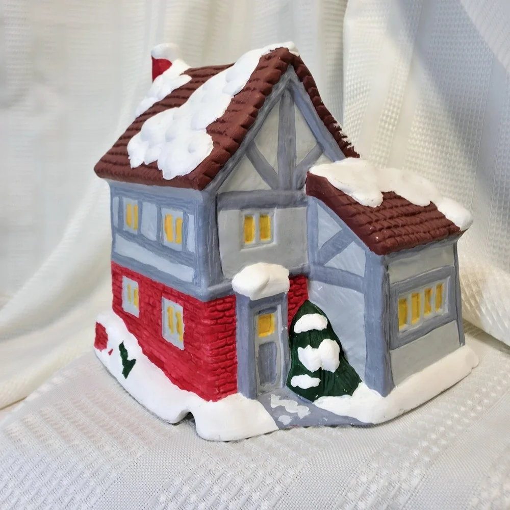 Christmas Village Toy Shop House 9